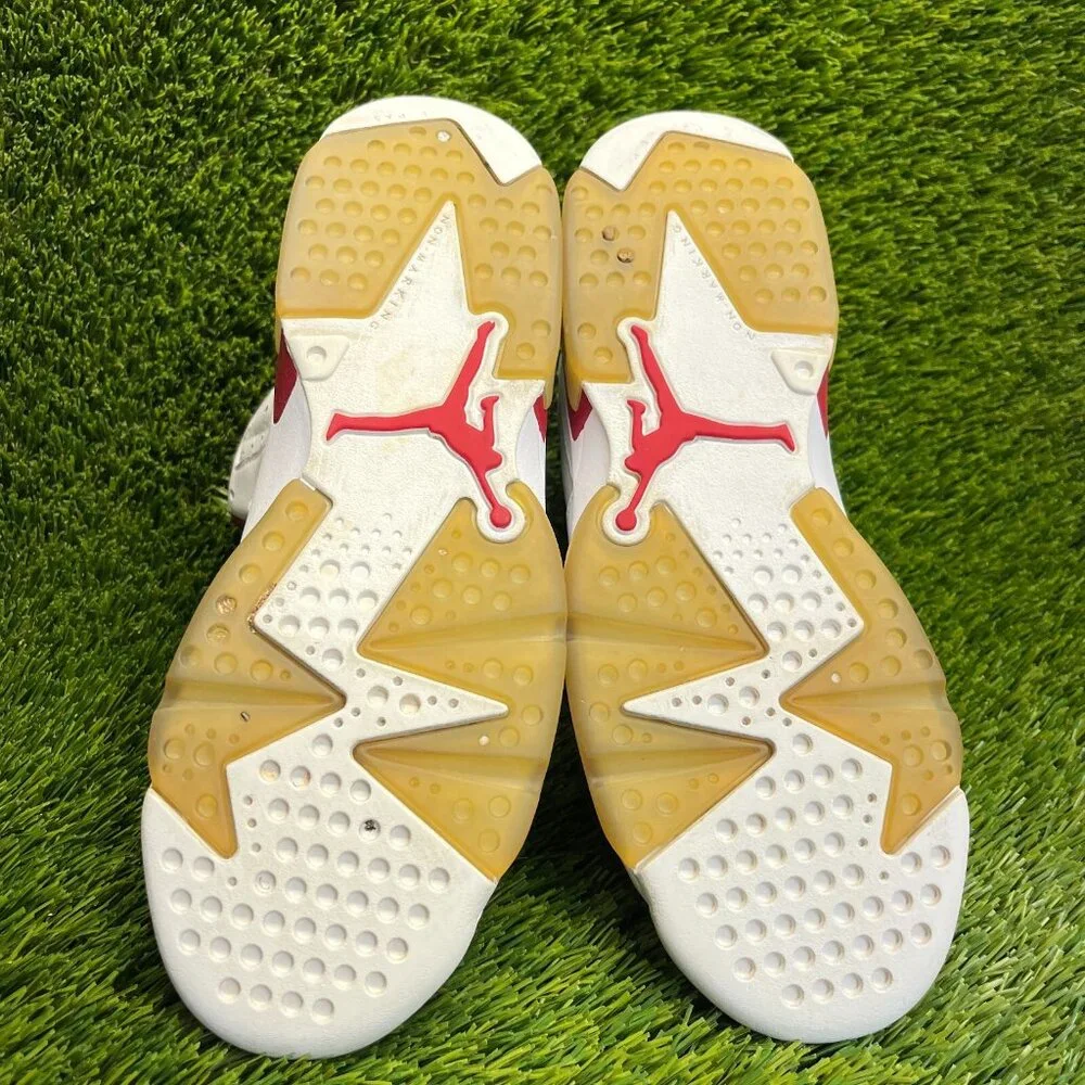 Nike Air Jordan 6 Retro‎ Alternate Hare Boys Size 6.5Y Basketball Shoes Sneakers